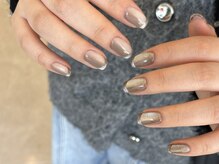 ハレトキネイル(haretoki nail)/オンブレフレンチ