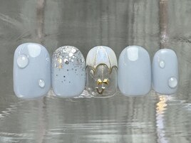 梅雨傘水滴アート9000円