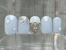 梅雨傘水滴アート8500円