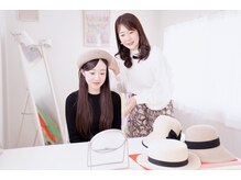 ルナカラープラス(Luna Color+)の雰囲気（顔タイプ診断で似合う帽子も分かります★）