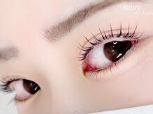 アズールアイラッシュ(Azure eyelash)の雰囲気（#ラッシュリフト#まつ毛パーマ#韓国風デザイン#束感）