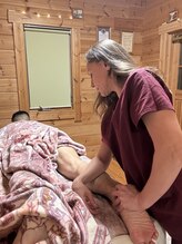 そーにゃ/酷使している脚に