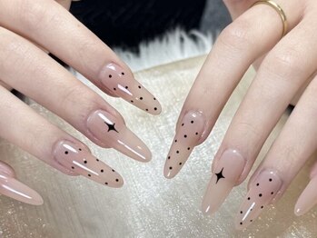 Best Nail 銀座店【ワンホンネイル・スカルプ・パラジェル・上品ジェルネイル】/長さ出しシンプルデザイン