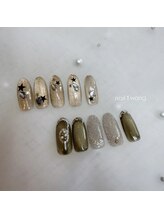 ネイル ワン(Nail 1 wang)/８月月替わりデザイン☆