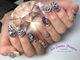 【ロングネイル】ゴテゴテネイル