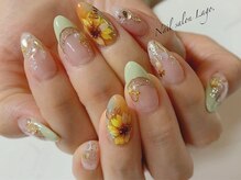 ネイルサロン ラゴ(Nail salon Lago.)/ひまわりネイル