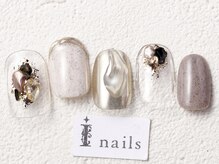 アイネイルズ 渋谷店(I nails)/メタルクリア¥8980［渋谷］