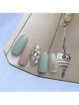 シャイン ネイルアンドアイラッシュ(Shine Nail & Eyelash)/ピスタチオカラー