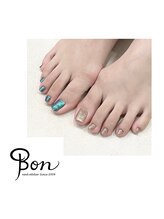 ネイルアトリエ ボン(nail atelier bon)/フットシェラックネイル