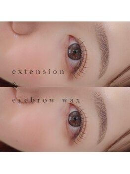 コウメ(coume)/エクステ×眉毛Wax