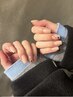平日限定【持ち込み design】ワンカラー+2本art