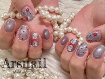 アルスネイル(Ars nail)/さくらんぼネイル