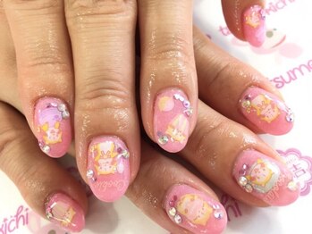 ネイルサロン 爪吉/可愛い!限定キャラクターネイル