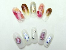 ユースタイル 新宿店(U-style)/塗りかけネイル