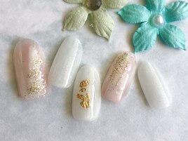 金箔入りネイル