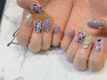 ネイルプラザ 河原町OPA店(NAIL PLAZA)/シェル×鱗ネイル☆