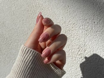 ファンクションネイルズ 表参道 原宿(FUNCTION NAILS)/ホイルネイル/ピンク