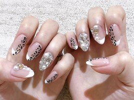 フレンチ×アニマル柄