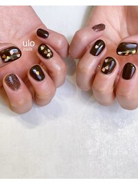 ハートホロネイル
