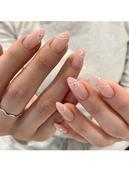 ムーイ 外苑前(mooi.)/pink × line