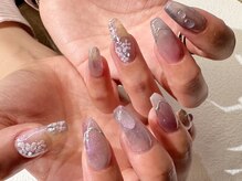 ペアリング(Pairing nail&eyelash)/free art 90min/持込みデザイン
