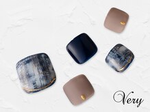 ヴェリー アトレ品川店(Very)/冬のツイードネイル