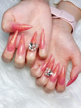 リモア 三河安城店(Re:more)/スカルプ2本アート