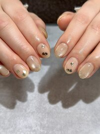 ハートホロネイル