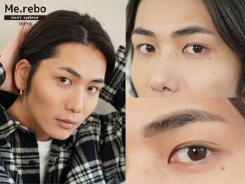 ME.REBO 小倉【ミレボ】MEN'Sアイブロウサロン/メンズ眉毛サロン/眉毛パーマ/今旬な最も人気の眉デザイン*