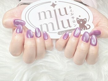 ミュウミュウ(miumiu)/春ネイル