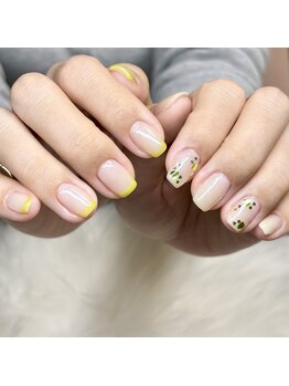 フレンチハートホロデザイン