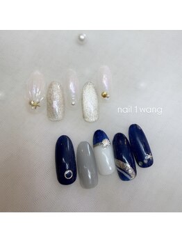 ネイル ワン(Nail 1 wang)/８月月替わりデザイン☆
