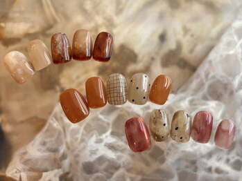 アイネイルズ 吉祥寺店(I nails)の写真/【初回オフ無料】定額☆Autumn nuance Collection￥8480～［吉祥寺/パラジェル/秋ネイル/前撮り］