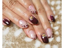 たゆ ネイル(たゆnail)/ブラウンレオパード