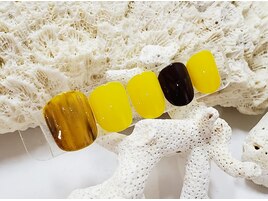 フットネイル親指アート