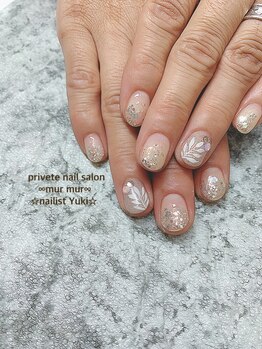 プライベート ネイルサロン マーマ(murmur)/リーフデザイン