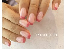 ワンエイト 長野市店(ONE 18 EIGHT)/フレンチネイル