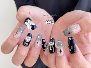 アイネイルトゥー 小倉(ai nail two)/ブラックネイル
