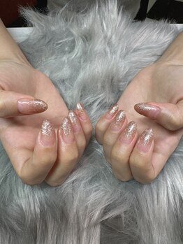 トータルビューティー パッション 茨木(Total Beauty Passion)/ローズゴールド×ラメグラ