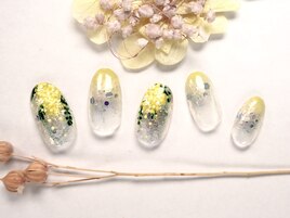 2025ver. BOVOKAのmimosaネイル