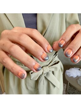 モア ネイル(more nail)/グラデーション+カラー追加