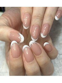 フレンチ+ラメライン（追加料金