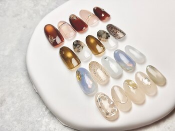 ローズデール アベイユ(ROSEDALE Abeille)の写真/予算や好みに合わせて選べる定額メニューで理想の爪先へ☆定番から冬のトレンドデザインまで豊富に楽しめる