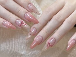 シンプルデザインネイル