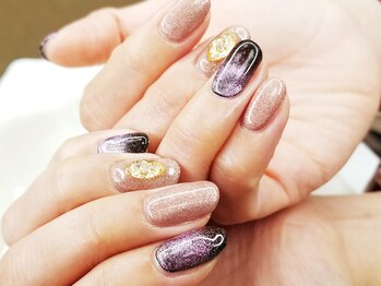 キープ ネイルサロン(KEEP)/マグネット～逆グラデーション～