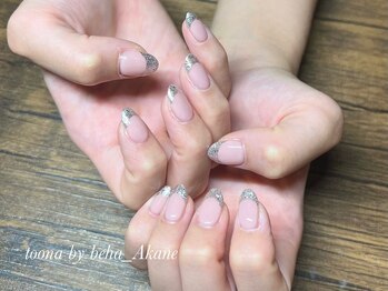 ビーハ ネイル(BeHA)/ガラスフレンチ