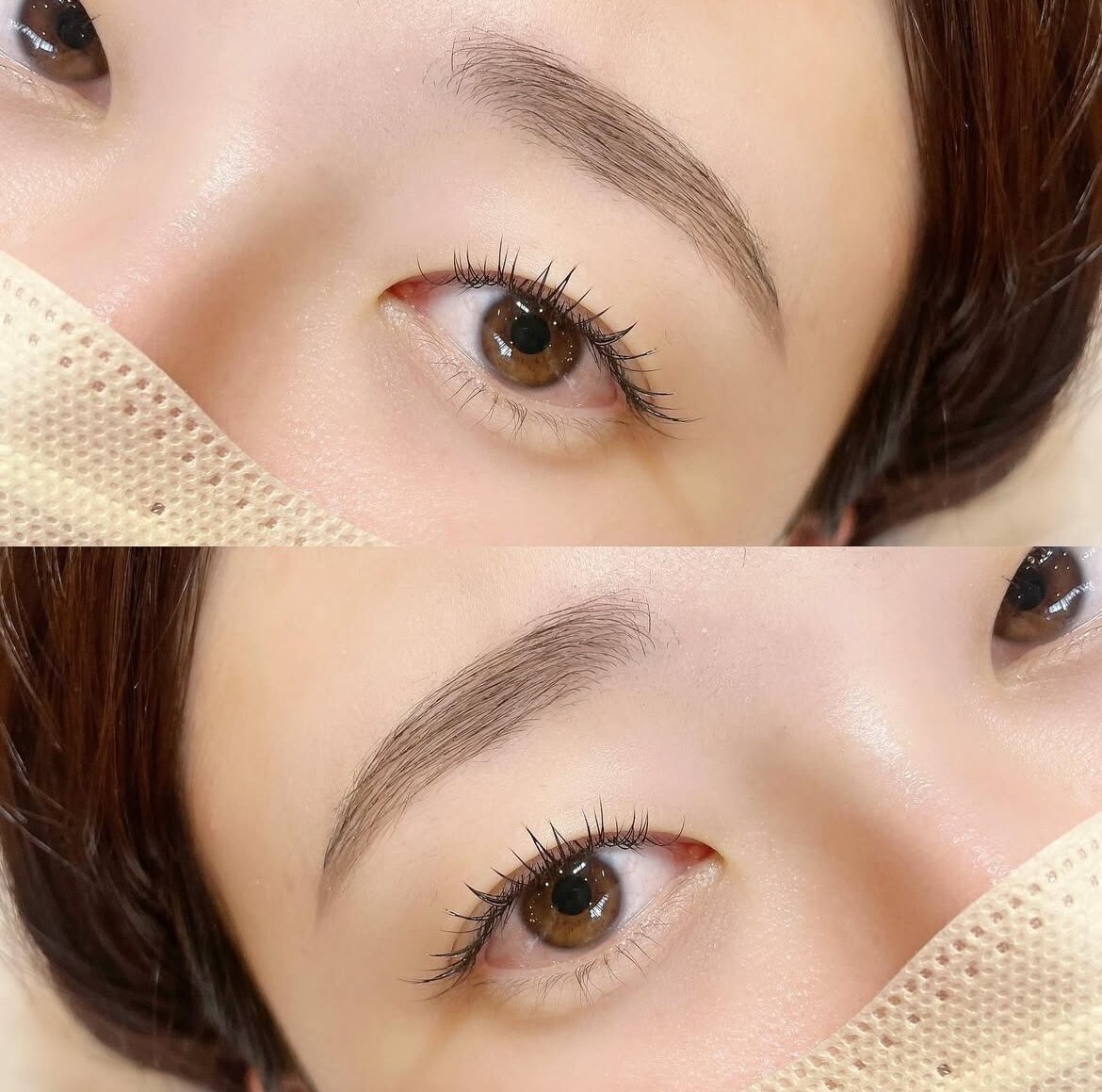 美眉毛/WAX脱毛で垢抜け眉に♪　【アイブロウWAX＋眉カット】￥3300