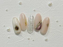 ニュアンスネイル　シンプル