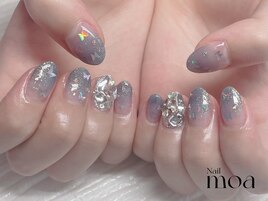 ネイビー　蝶々　ホロ