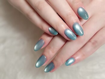 ノエル ネイル(NOEL)/マグネット×ブルー